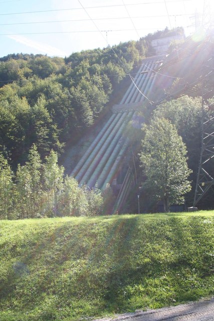 Druckrohre Walchenseekraftwerk seit 1924